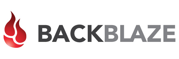 Backblaze logo horiz